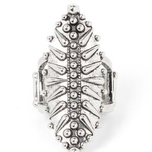 Elegant Silver Statement Ring